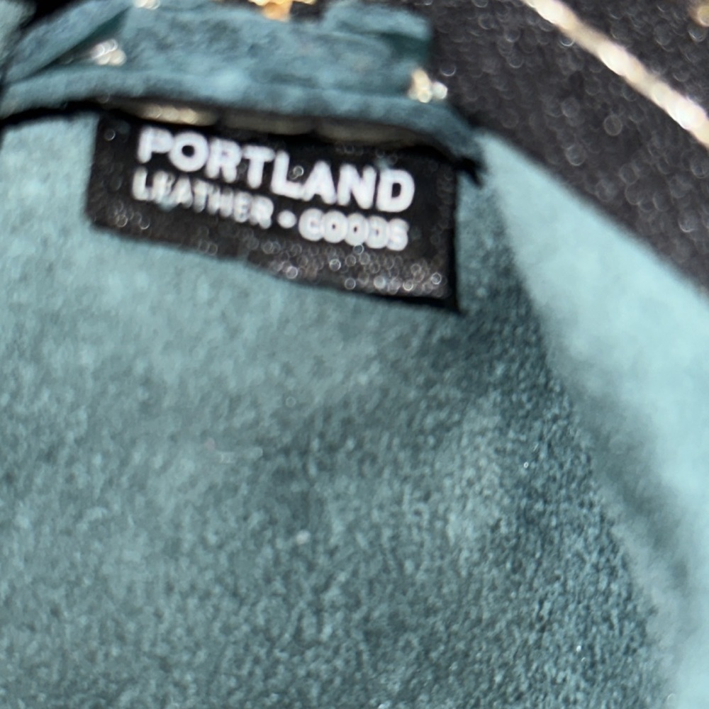 Portland Leather goods Alpine pouch in Peacock - Picture 9 of 14